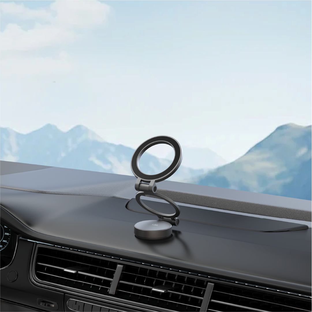 LZEL 360° Magnetic Suction Phone Holder Three-Axis Adjustable Angle | Robust Magnetic Grip