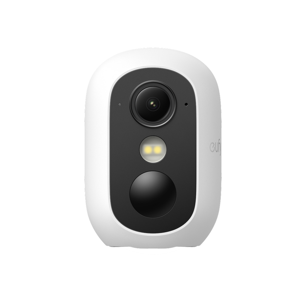 eufyCam C35 Flexible Security Camera with Color Night Vision | White