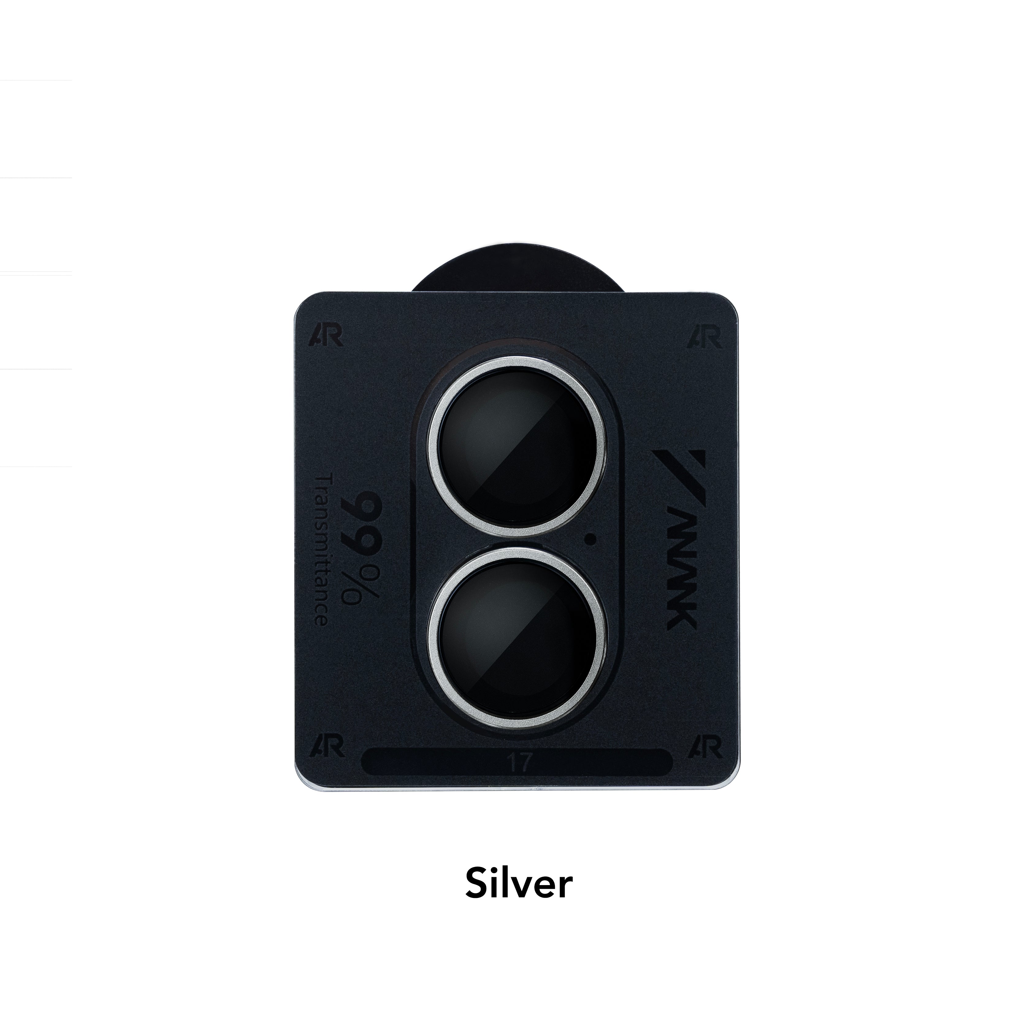 Anank 10X Reinforced 99% AR Lens Guard for iPhone 17 | Silver