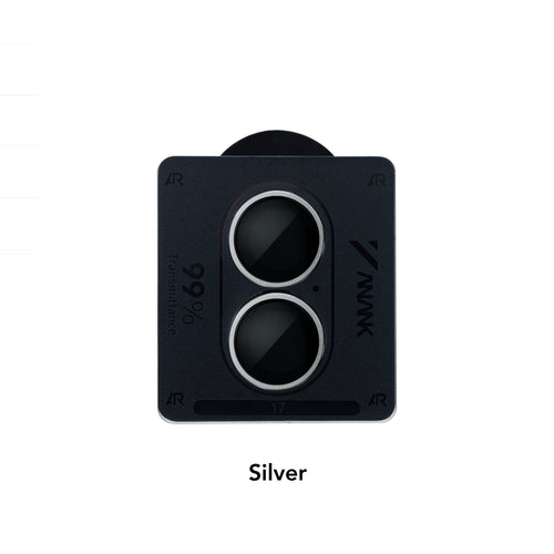 Anank 10X Reinforced 99% AR Lens Guard for iPhone 17 | Silver