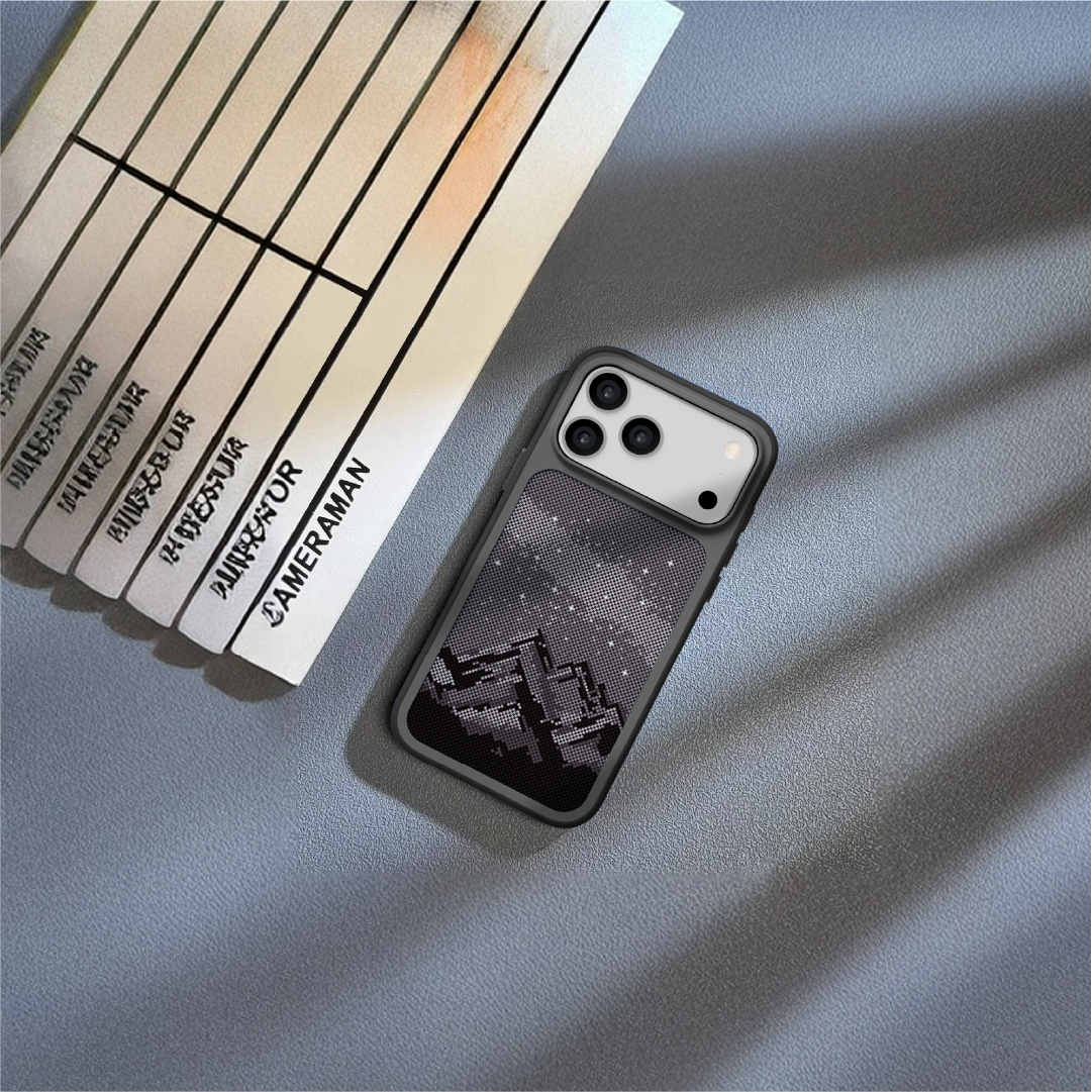 LZEL Mountain Pattern Case With Magsafe For IPhone  17 Pro Max | Black
