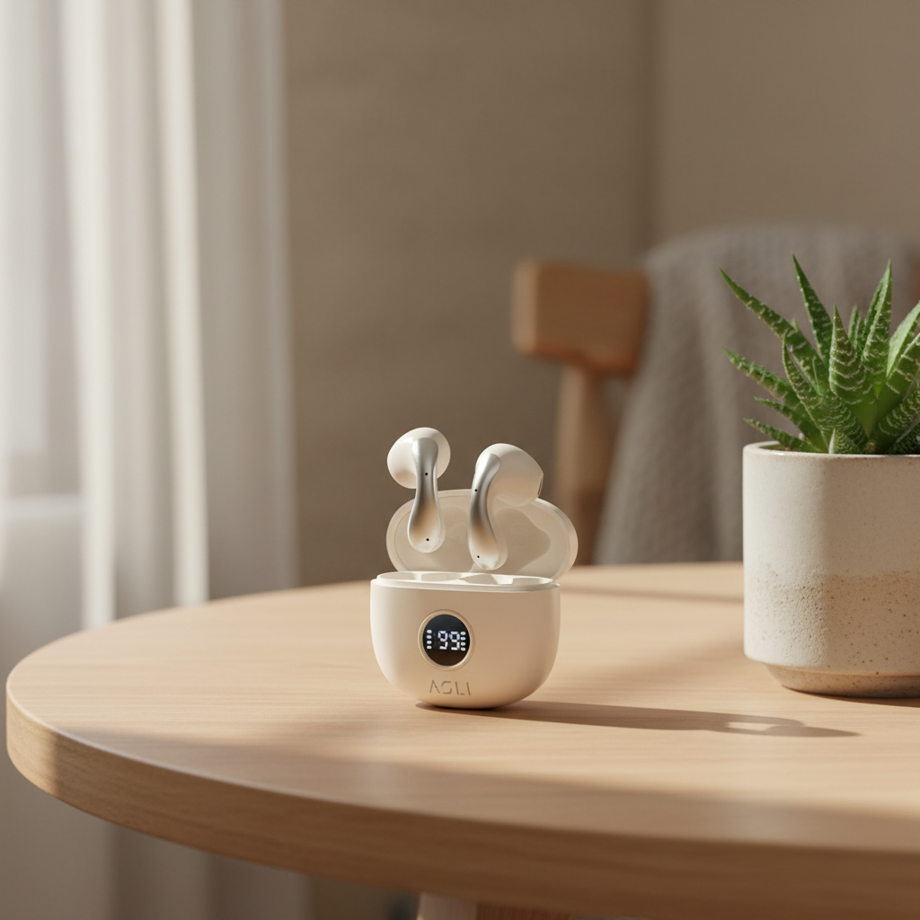 Asli Global EchoPods Pro TWS Bluetooth Earbuds with Touch Control IPX4 | Gold