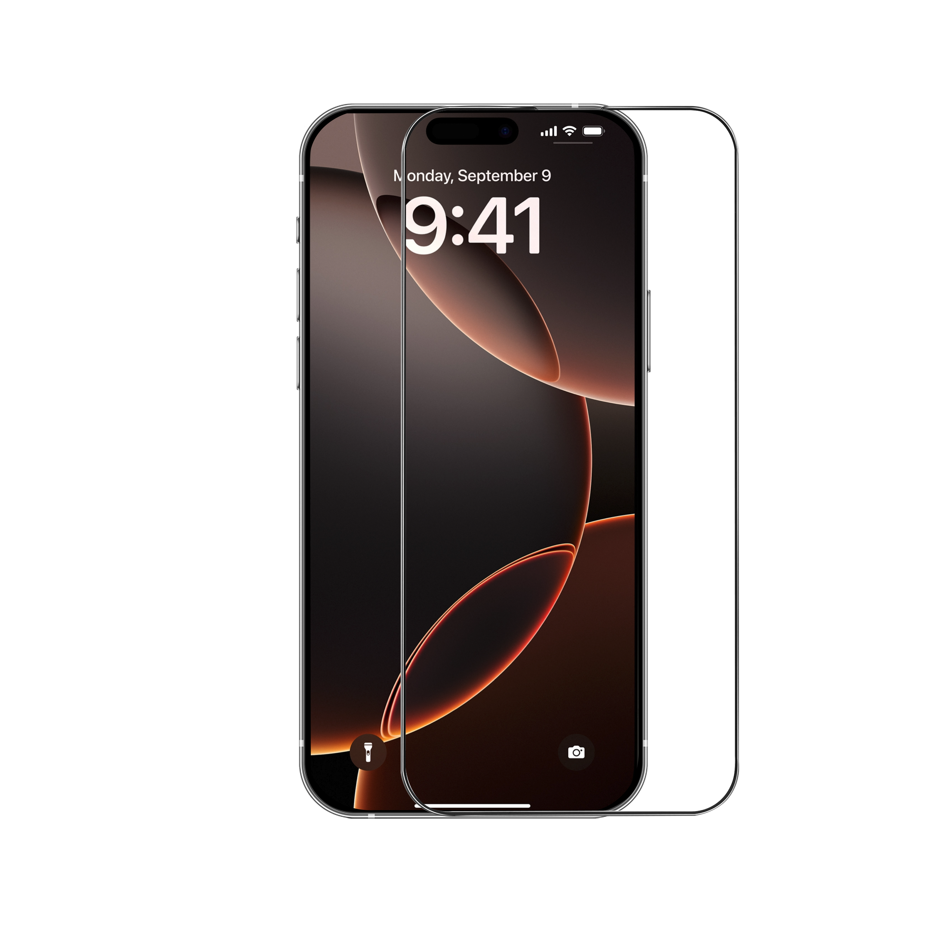 Asli Global iPhone 16 Pro Ceramic Film 9H  Screen Protector Clear