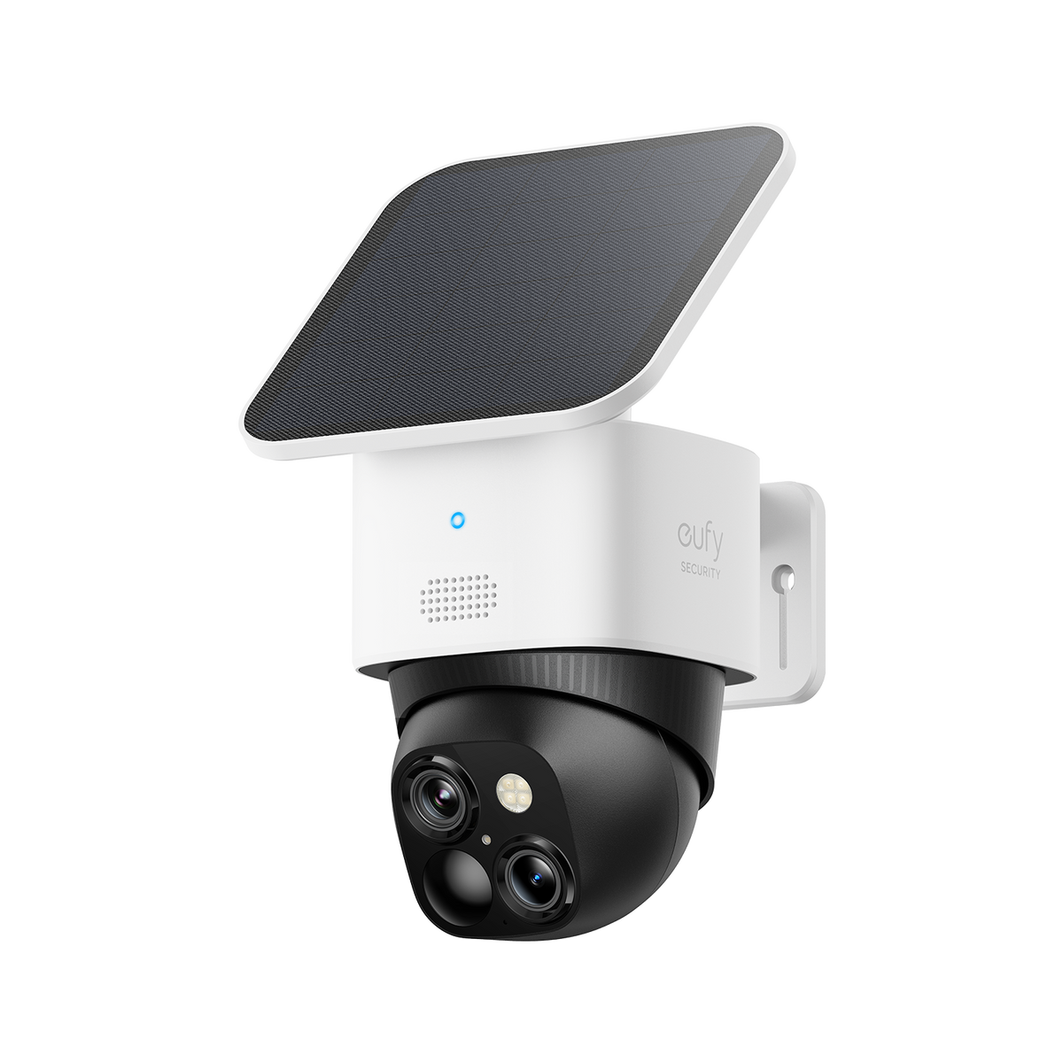 Eufy Security SoloCam S340 â€“ Dual 360Â° Coverage, Solar-Powered, 4K Clarity | Black & White