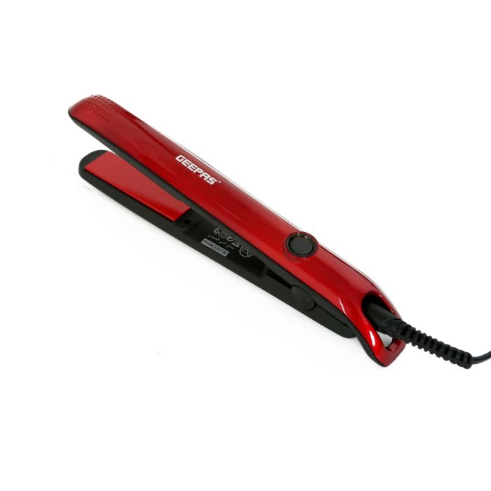 Geepas Ceramic Hair Straightener â€“ 210Â°C | Floating Plate | 360Â° Swivel Cord