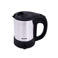 Geepas Stainless Steel Travel Kettle 0.5L | 1100W Compact Electric Kettle| Stainless Steel Housing | Fast Boil | Auto Shut-Off | Boil Dry Protection