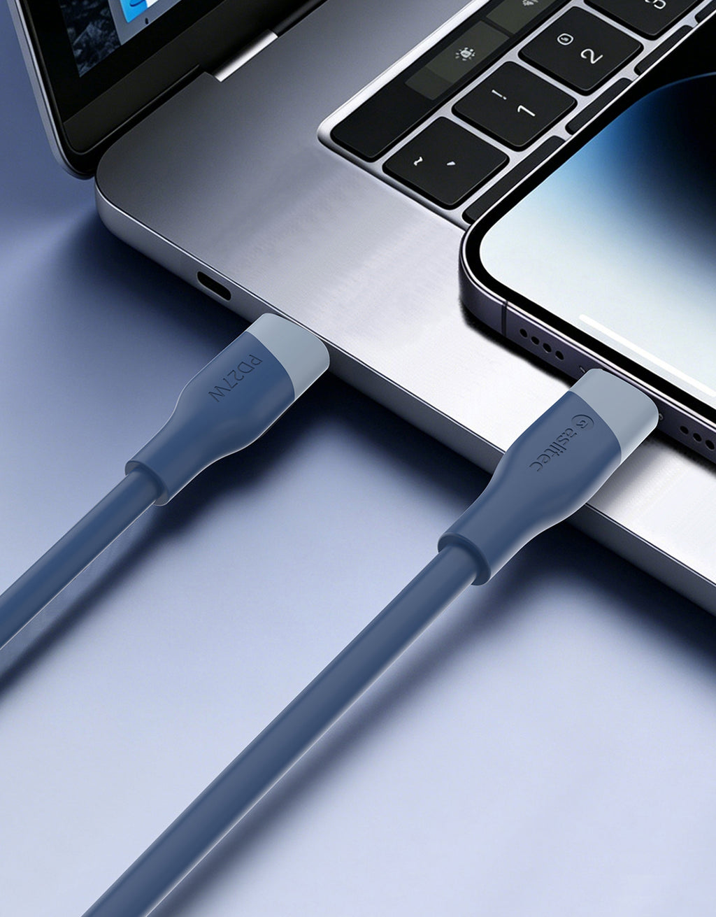 aslitec SILICORECHARGE 65W Fast Charging & Data Cable â USB-A to USB-C