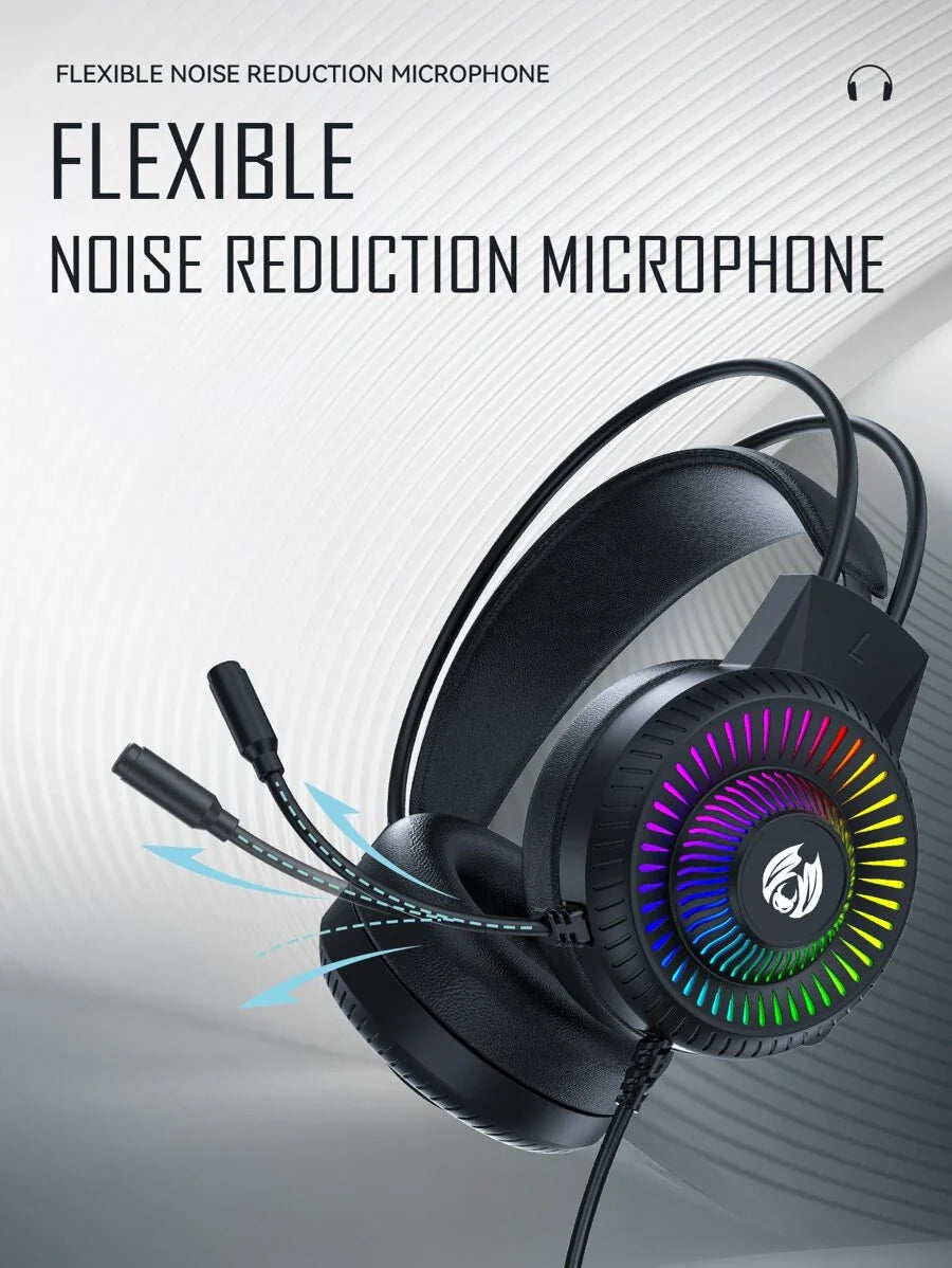 E-Sport Gaming Headset With Backlight With 3.5mm Jack
