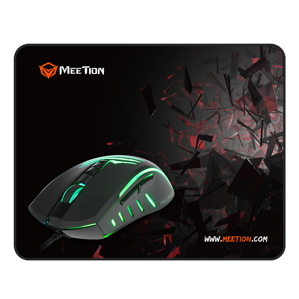 Meetion Gaming Mouse + Pad | MT-C011