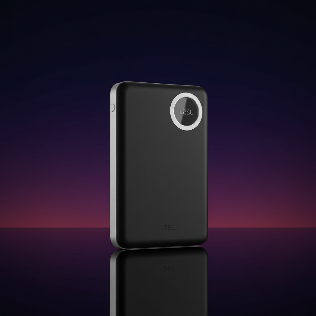LZEL Novus MagPower 10,000mAh PD MagSafe Power Bank 20W USB-C | Black