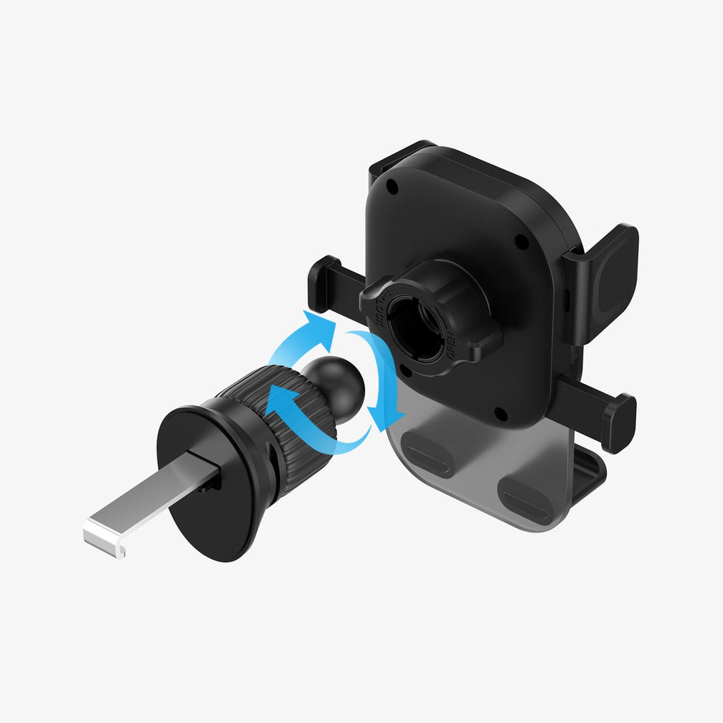 90 Percent Motogrip Air 90 Air Outlet Car Phone Holder Mount | Black