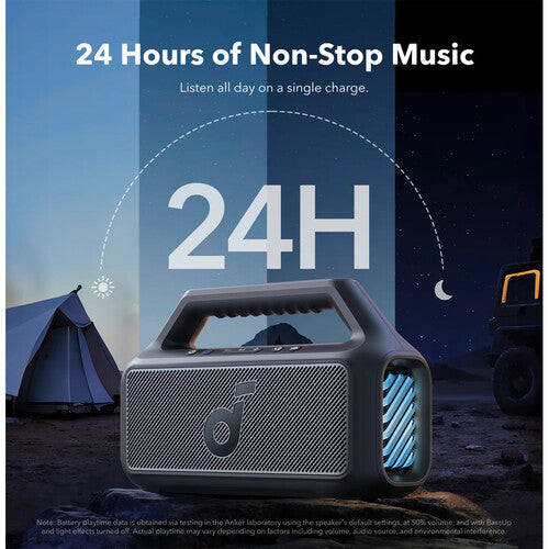Soundcore by Anker Boom 2 Portable Bluetooth Speaker | Phantom Black