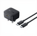 Baseus Palm Fast Charger 1C 30W (with Baseus Cable USB-C to USB-C 60W) | Cluster Black