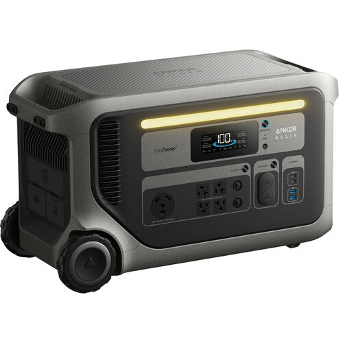 Anker SOLIX F3000 Portable Power Station Bundle – 2 Units, 3072Wh Each, 3600W |