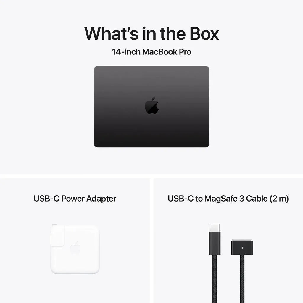 Apple Macbook Pro 14 inch,M5 Chip,512GB SSD,16GB RAM,10-Core CPU 10 + Bundle Offer | space Black