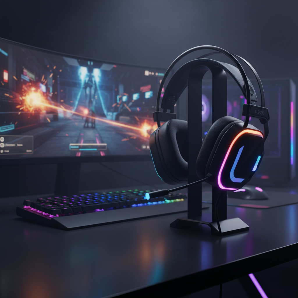 Colusi Gaming Headset 3.5+USB Compatible With Pc/Desktop/Laptop/Switch/Ps4/Ps5/Xbox| Black