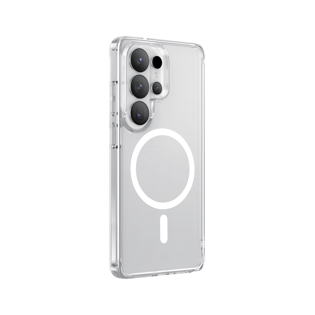Asli Magtrox Crystal Transparent Style Hybrid Magsafe Case For Samsung S26 Ultra | Clear
