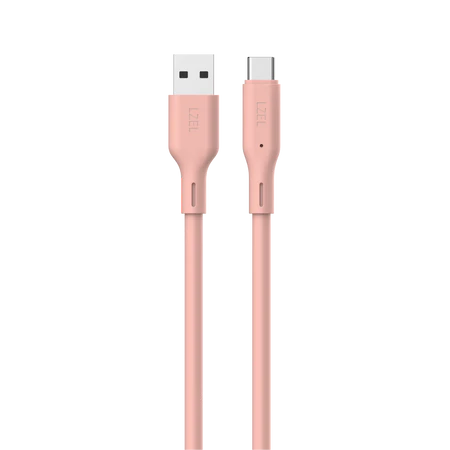 LZEL Celeris Silox CXL Soft Silicone USB-A to USB-C Cable, 480Mbps, 15W Max, 1m