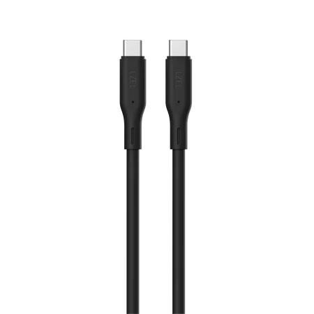 LZEL Celeris Silox CXL Soft Silicone USB-C to USB-C Cable, 480Mbps, 240W Max, 1m