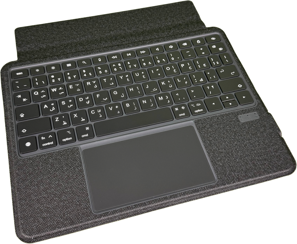 LZEL ZenKey Neura Series Smart Keyboard Case for iPad 10.9” & 11” (A16) 2025 | Black