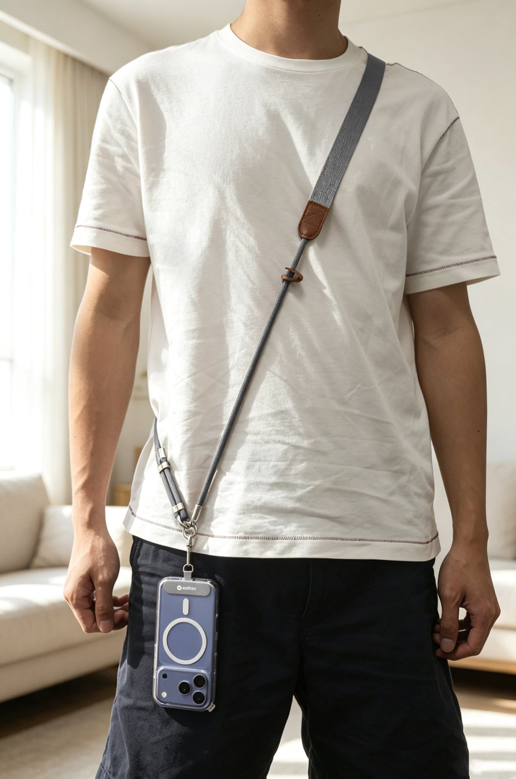 aslitec URBANDLOOP Flex Premium Nylon Universal Phone Lanyard Strap