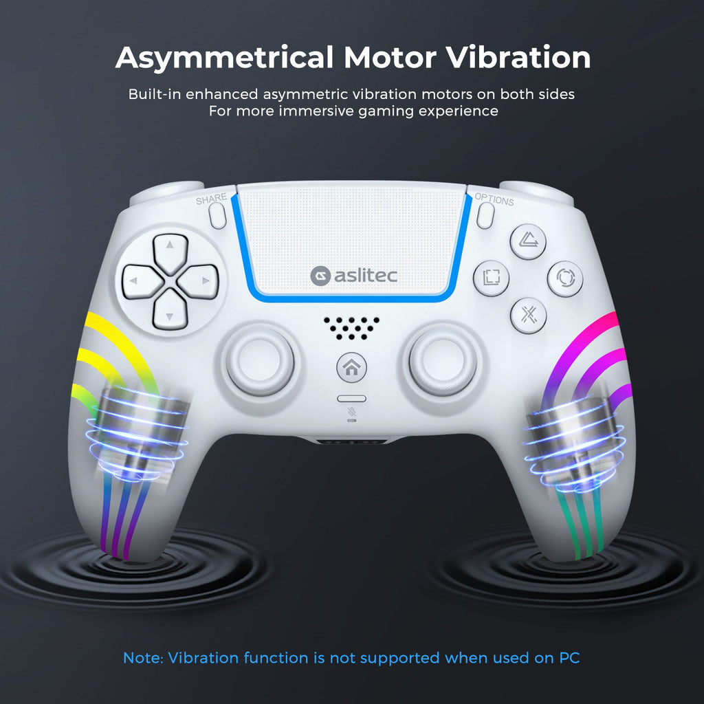 aslitec Wireless RGB Controller Applicable PS5/PC Console