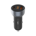 LZEL PulseCharge Elite 60W Dual-Port Car Charger â€“ USB-C PD & PPS + USB-A