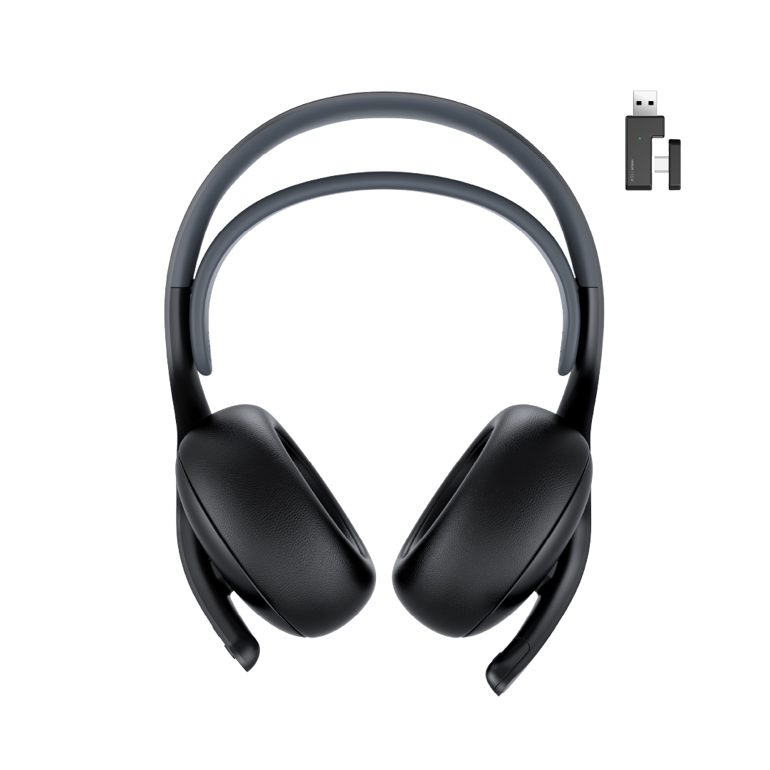 Asli Global Wavetune Series High-Performance 2.4G Wireless Tri-Mode Gaming Headset
