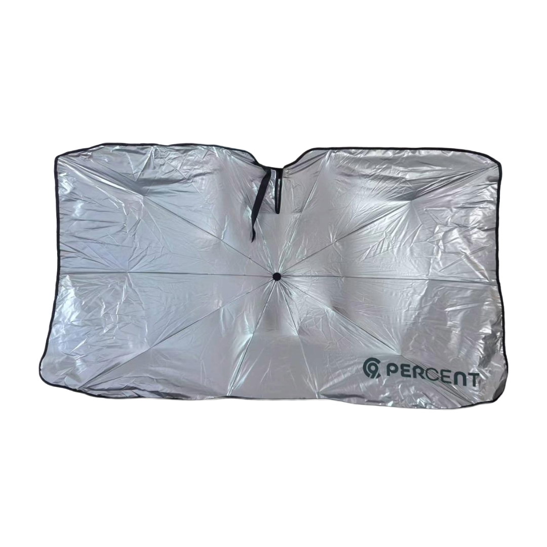 90 Percent Foldable Car Windshield Sunshade Umbrella – 140 × 80 cm
