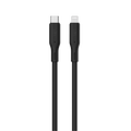 LZEL Celeris Silox CXL Soft Silicone USB-C to Lightning Cable, 480Mbps, 60W Max, 2m | Black