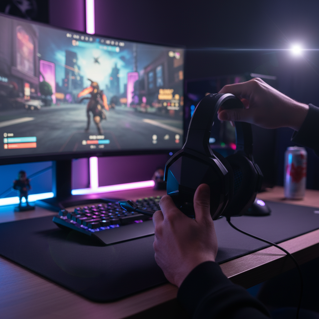 XIBERIA Gaming Headset with 3.5mm Jack