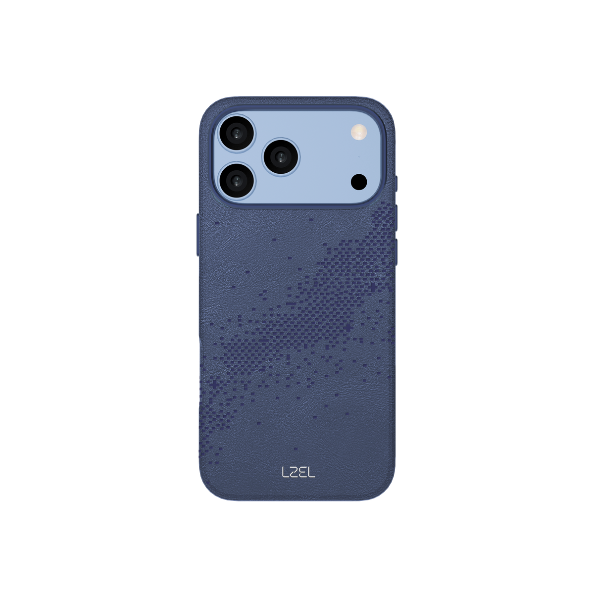 LZEL LEATHERWAVE MAG Premium Leather MagSafe Case with Wave Pattern for iPhone 18 Pro & 18 Pro Max