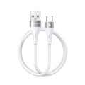 90 Percent Voltline 90 Series USB-A to Type-C Silicone Cable 1M | White