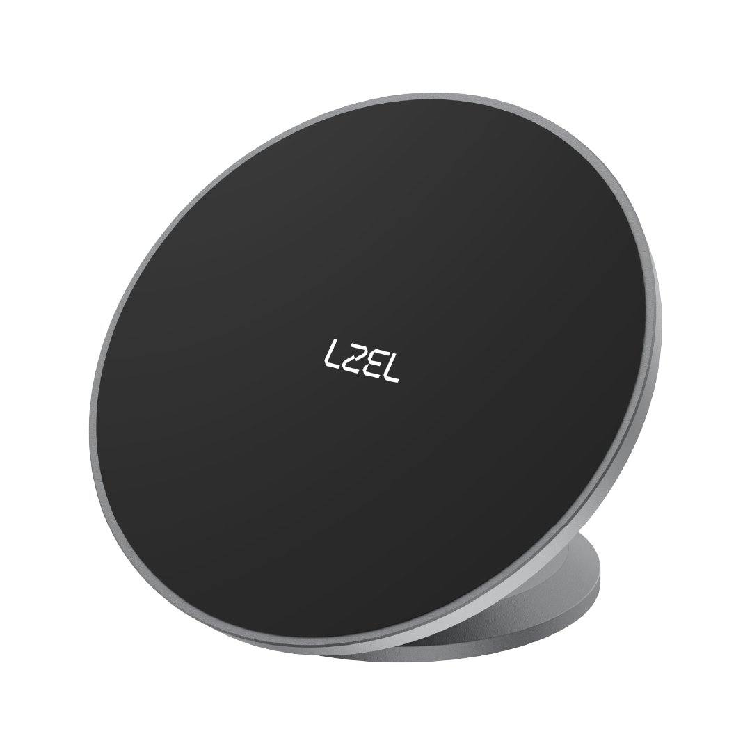 LZEL 360Â° Magnetic Suction Phone Holder Ultra-Strong Magnetic Grip | Compact & Stable Design | Black