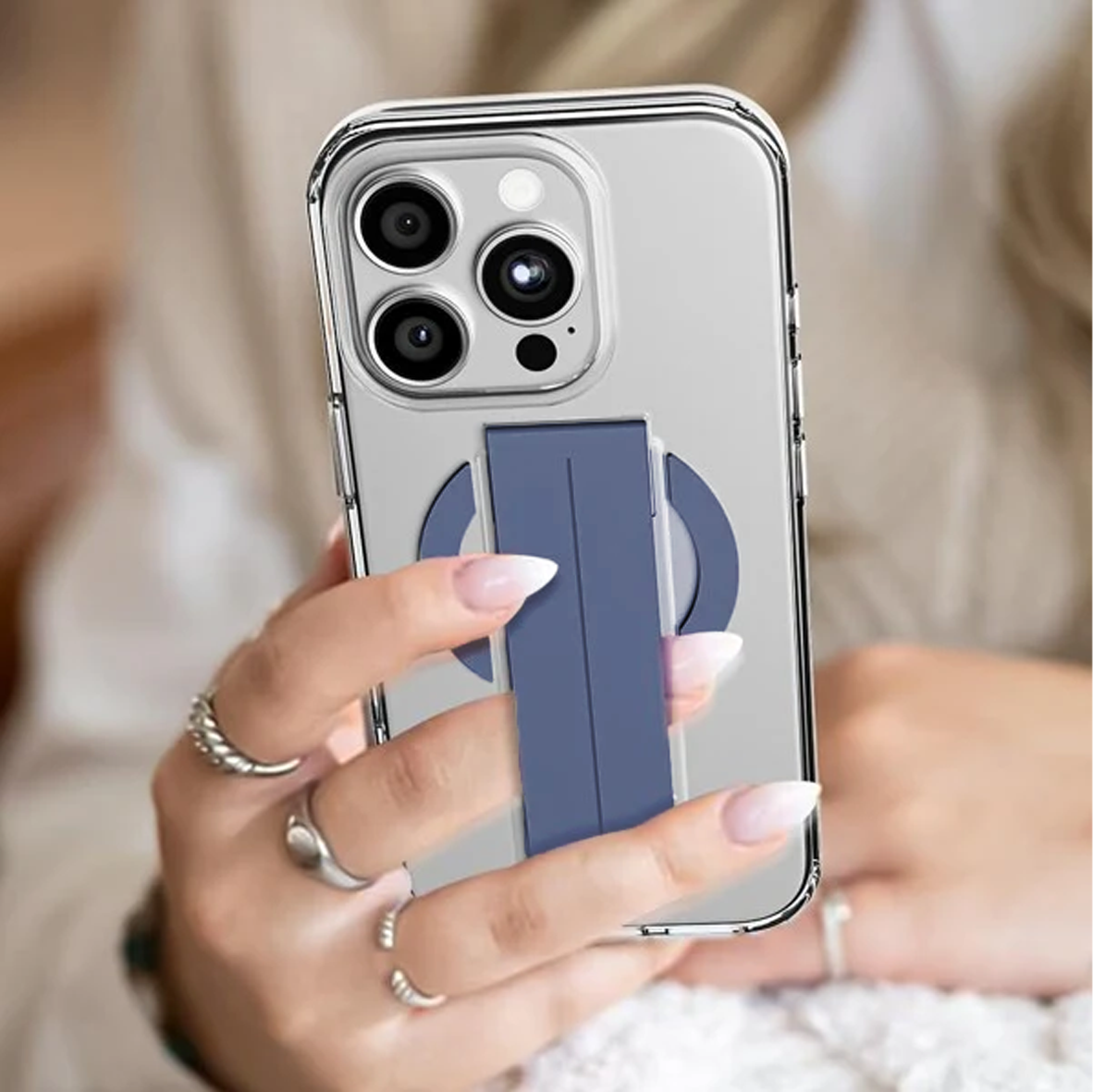 Asli Global iPhone 16 Pro Max Silicone Grip & MagSafe Case