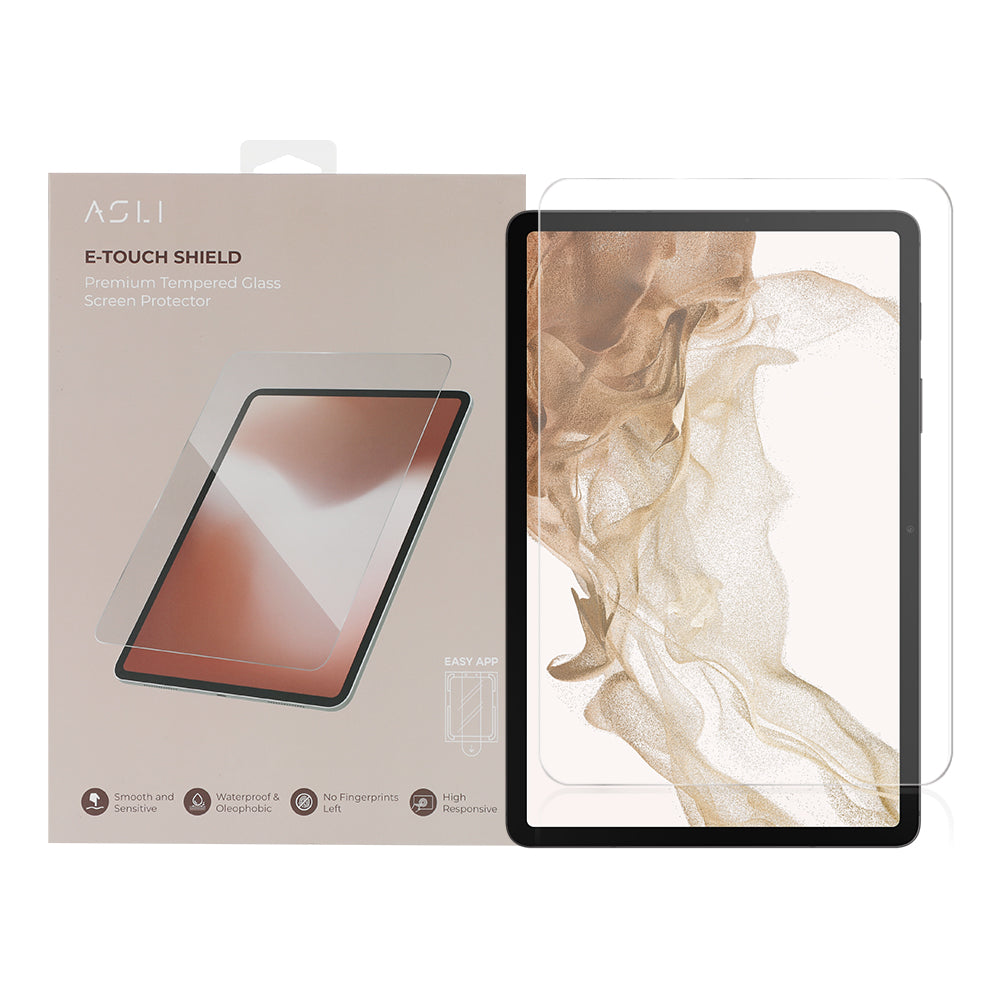 Asli Global E-Touch Premium Tempered Glass Screen Protector for iPad 10th & 11th Gen (10.9")