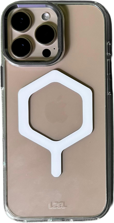 LZEL iPhone 16 Pro Max Mag Octa Shield Clear Case
