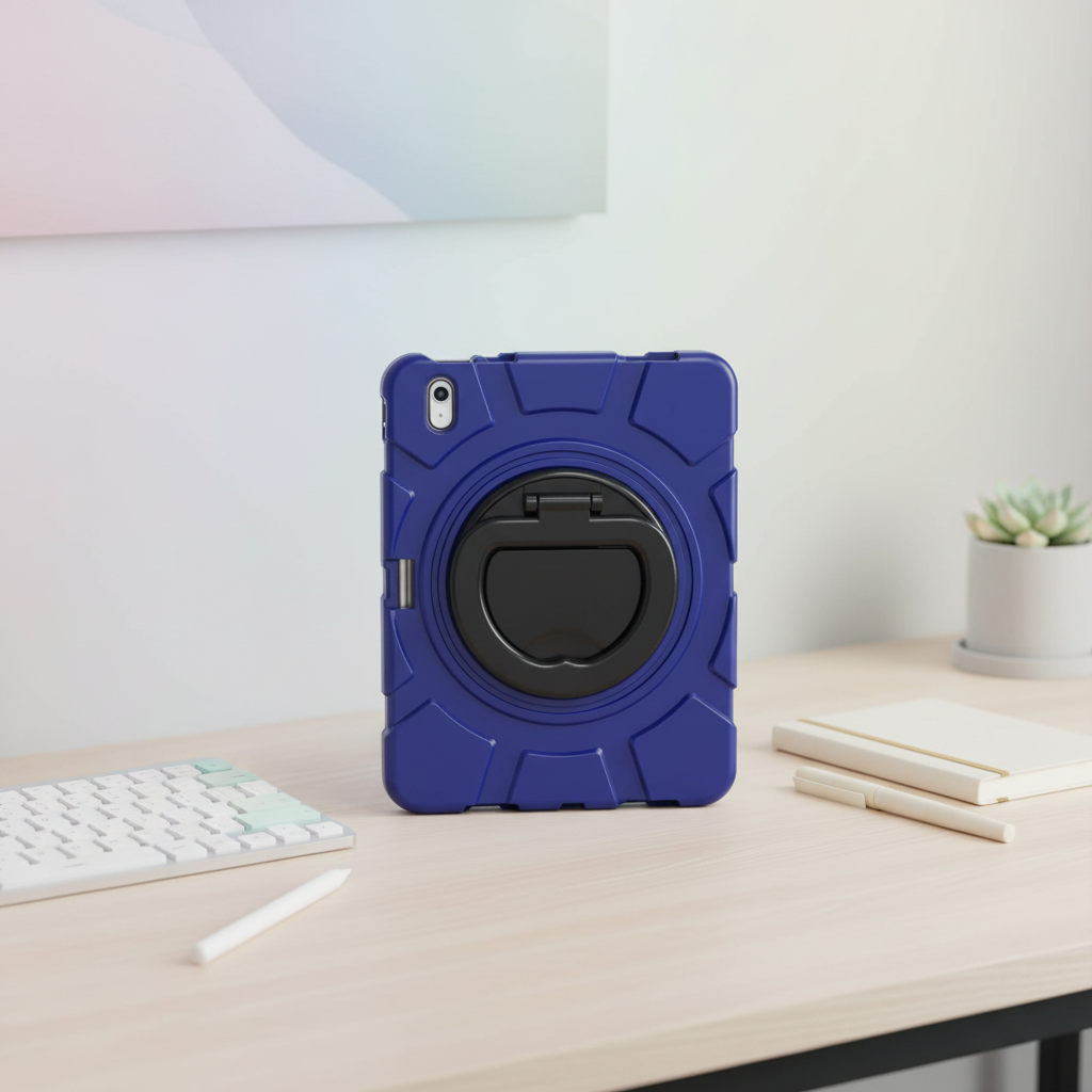 Asli Global Smartix Armor Shockproof Case for iPad 10th & 11th Generation (10.9" & 11") | Blue/Black
