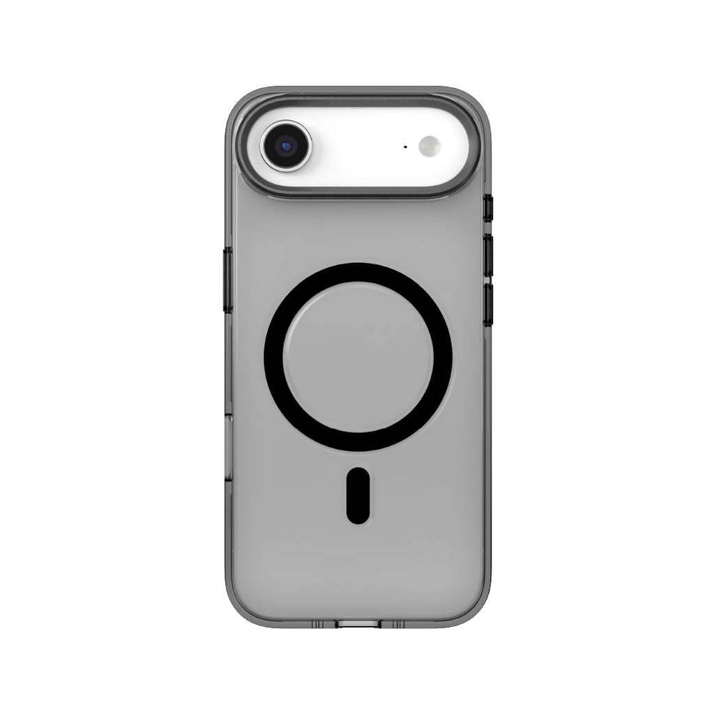 LZEL MagCrystal Groove Case for iPhone Air | Smoke
