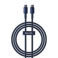Baseus Tungsten Gold Fast Charging Cable USB-C to USB-C 100W 2m | Blue
