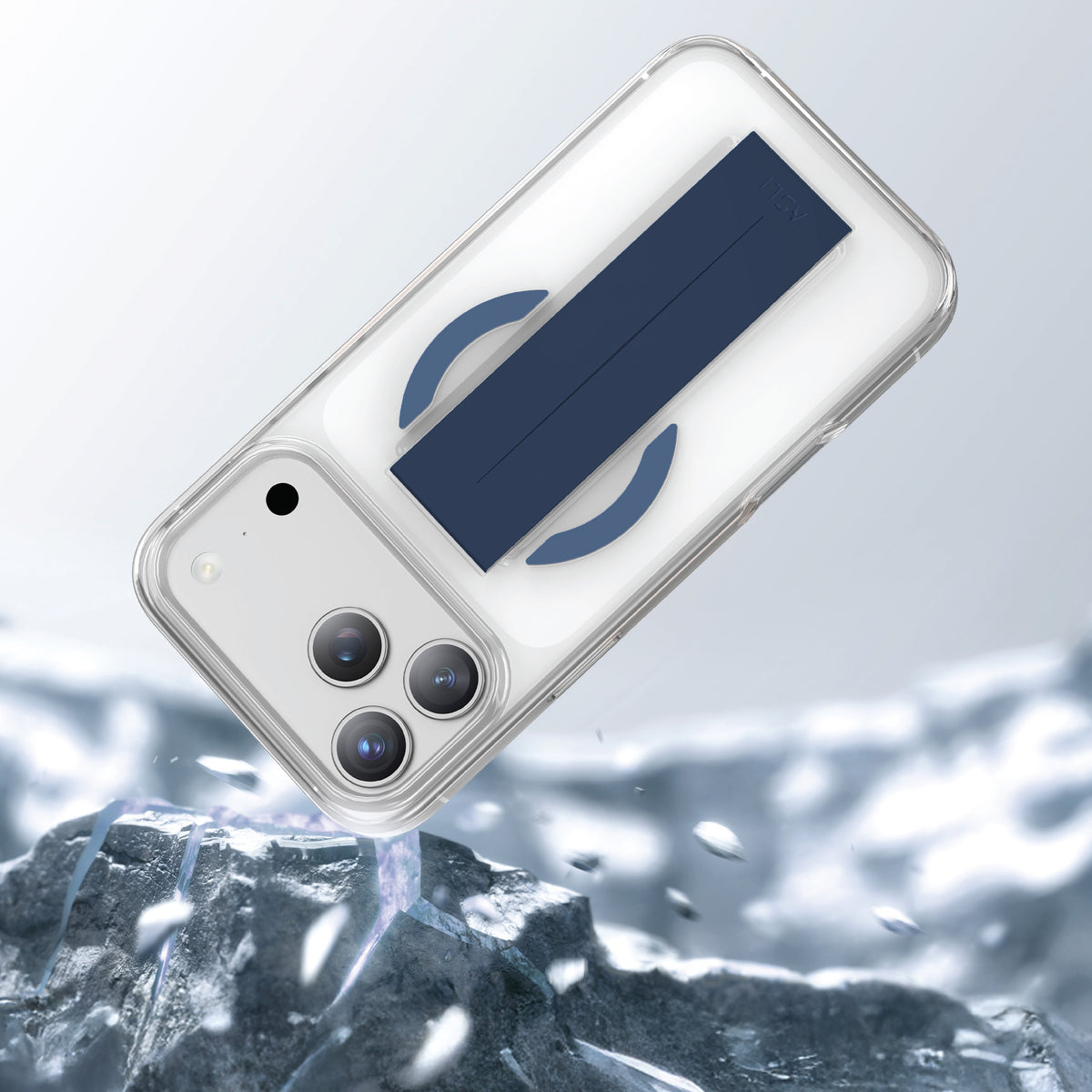 Asli Global MagTrox Siliox Grip Transparent MagSafe Case for iPhone 17 Pro Max