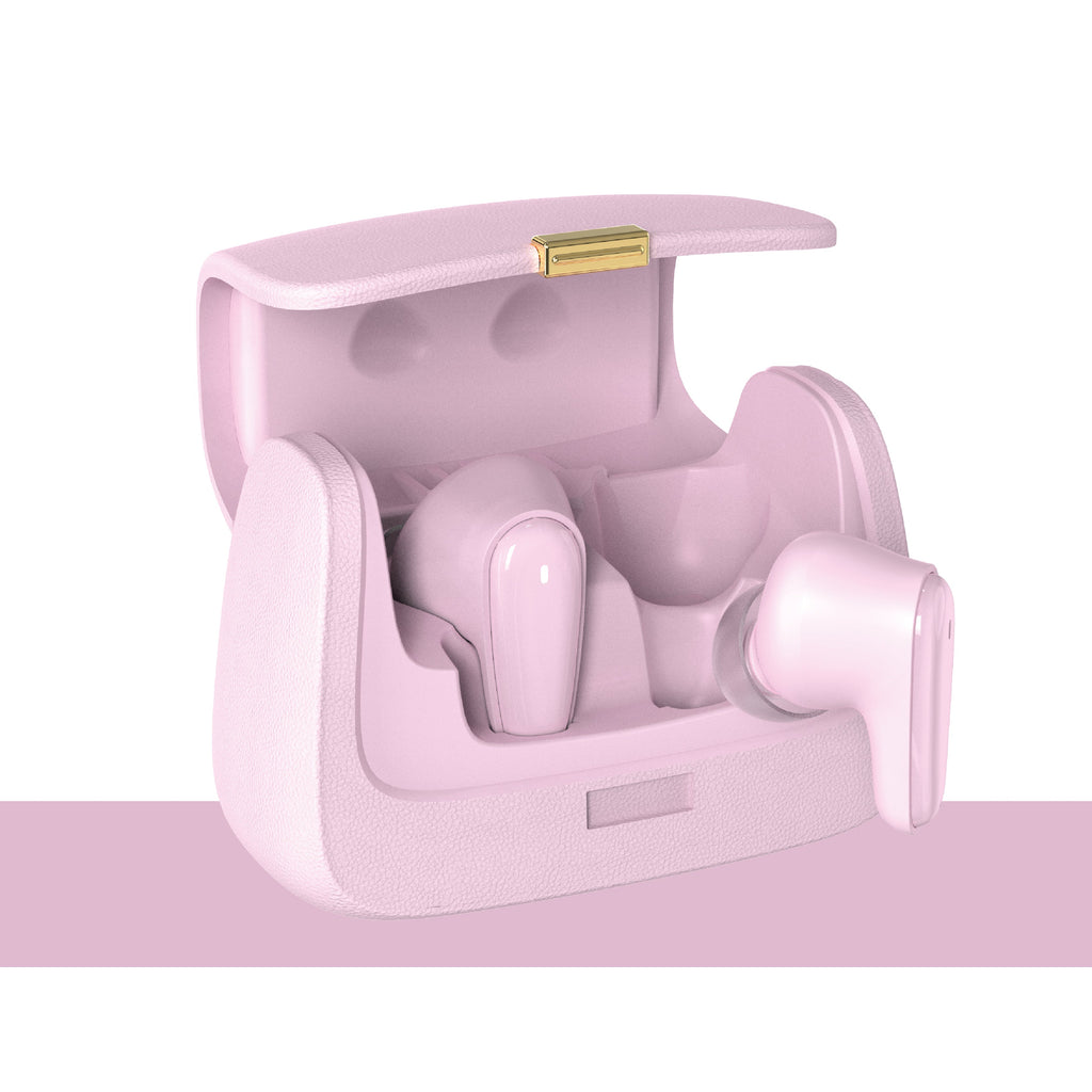 Asli Global Audiobag Echo Unique Handbag Styling TWS Bluetooth Earbuds |Pink