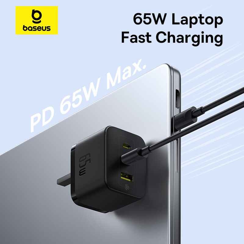 Baseus Palm Fast Charger 2C 65W | Cluster Black