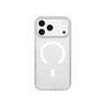 LZEL MAGMATTE ELITE Crystal Clear MagSafe Case with Matte PC for iPhone 18 Pro & 18 Pro Max | White