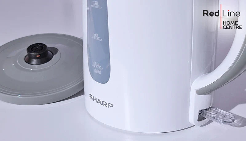 Sharp Cordless Kettle EK-JX17-W3 | 1.7L 2200W White