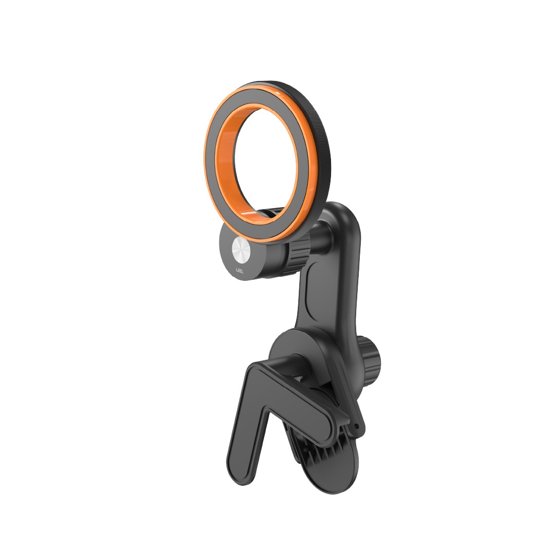 LZEL Mountmag Drive 360Â° Rotating Abs Car Monitor Holder Stable Mount For Tesla, Byd & Ev Cars