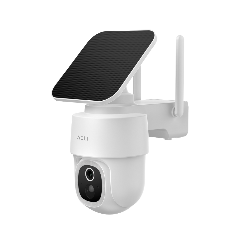 Asli Global EcoView Series - 4MP Solar-Powered Smart 4G Outdoor Camera