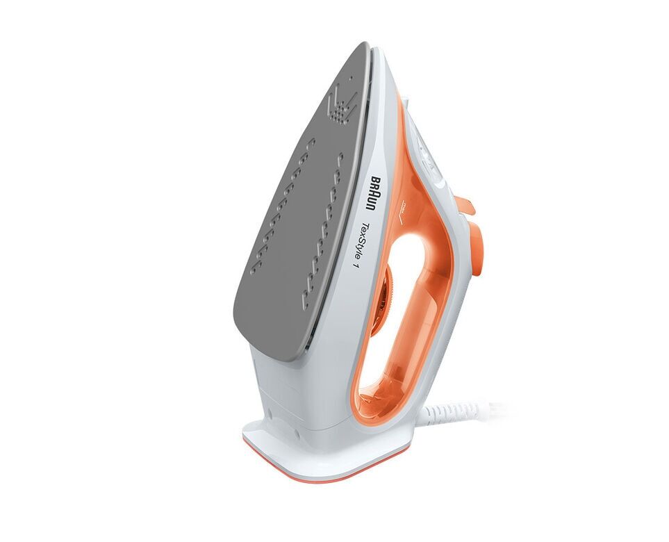 Braun TexStyle 1 Steam Iron | Orange / White
