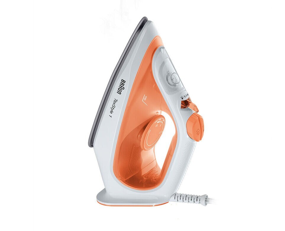Braun TexStyle 1 Steam Iron | Orange / White