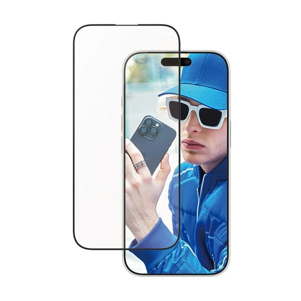 Panzer iPhone 16 Pro Max Glass Aluminum Frame Screen Protection